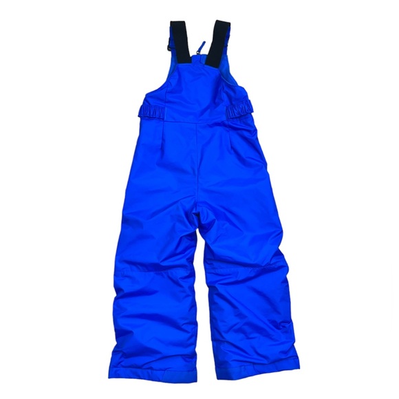New Columbia Winter Snow Pants Snow Bibs XXS 4/5 Blue - Picture 3 of 17